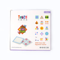 Tic Tac Toe puzzle game played indoors with family