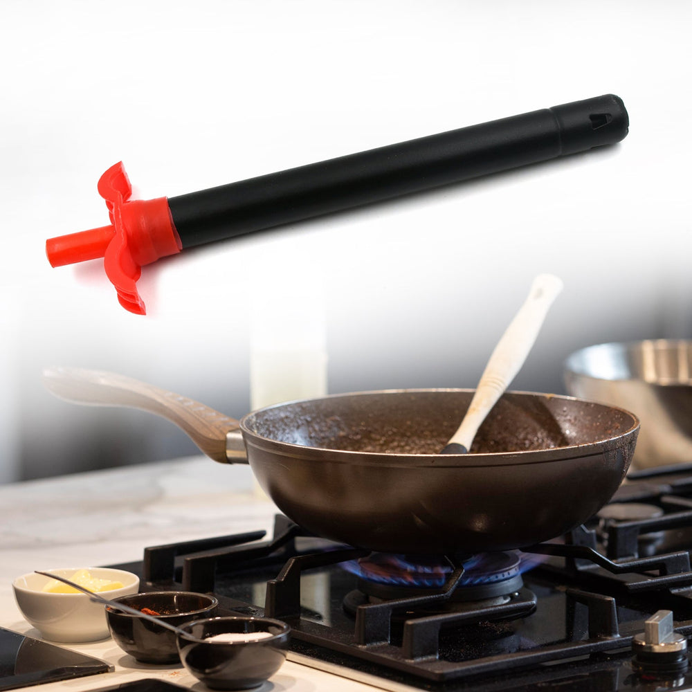 Stainless Steel Gas Lighter Kitchen Storage Organizer Solution
