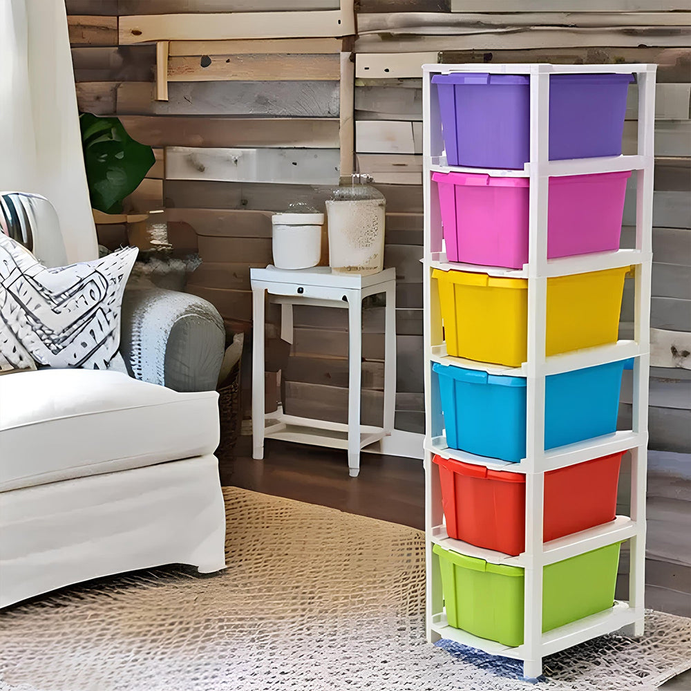 Plastic Storage Drawer Cabinet Kitchen Storage Organizer Solution
