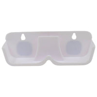 Wall Mount Sunglass Holder securely holding various sunglasses.