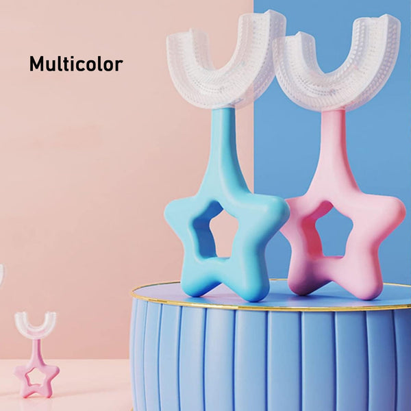 Kids U-Shape Toothbrush – Soft Silicone for Gentle Brushing | MintGuard