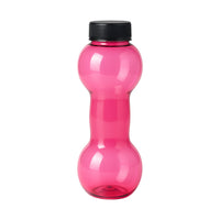 FitFuzion 550ml fitness bottle lying on a yoga mat, ready for use.