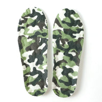 Impact absorbing insoles for all-day walking support