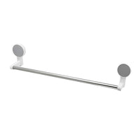 Towel organizer rod with stable brackets fixed on wall