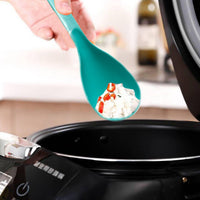 BPA-Free Plastic Serving Spoon Kitchen Storage Organizer Solution