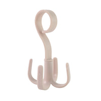 Rotating adhesive wall hook hanger for versatile home organization