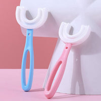 Kids U-Shaped Toothbrush Home Organization Storage Solution Storage
