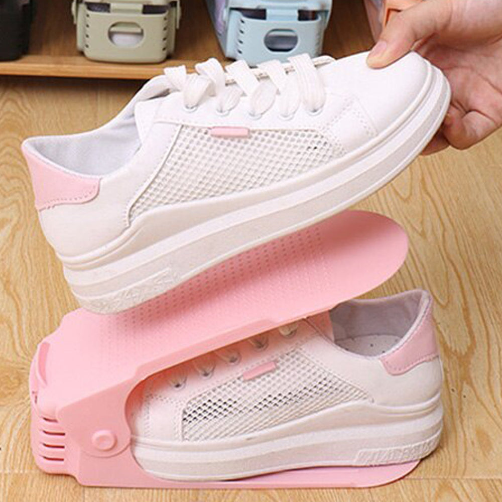 Adjustable Shoe Organizer Kitchen Storage Organizer Solution Storage