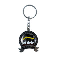 Religious keychain with Makkah mosque and Kaaba design