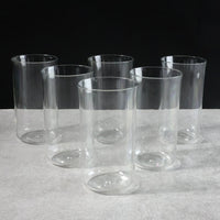 Glossy plastic glass set perfect for family use and parties