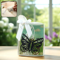 Butterfly Design Metal Bookmark Home Organization Storage Solution