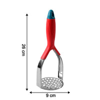 Supermom Kitchen Food Masher showcasing its key features and benefits.