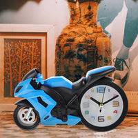 Retro Motorcycle Alarm Clock Home Organization Storage Solution