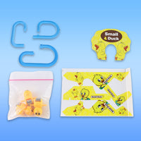 Climb and slide duck toy featuring flashing lights for children