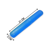 Ergonomic design of the travel toothbrush covers for easy and secure use.