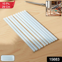Heavy duty hot melt glue sticks 29 cm length packs of 10
