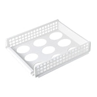 Close-up of the durable plastic material of the  clothes folding board.