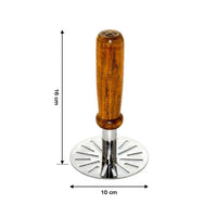 Easy-to-use paubhaji masher, perfect for preparing authentic pav bhaji at home.