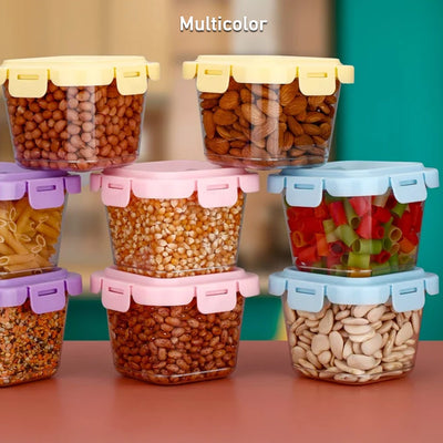 Plastic Food Storage Containers Kitchen Storage Organizer Solution