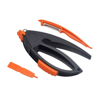 Packaging for the ToolMate Pro multifunctional garlic press.
