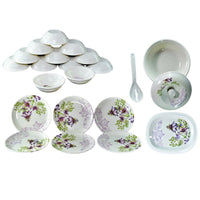 NG 32-piece dinner set packaging, ready for gifting or home use.