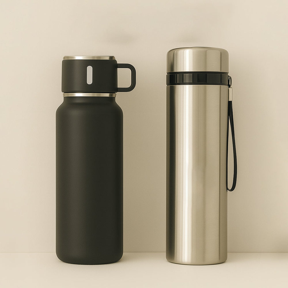 Insulated Water Bottle 900ML Home Organization Storage Solution