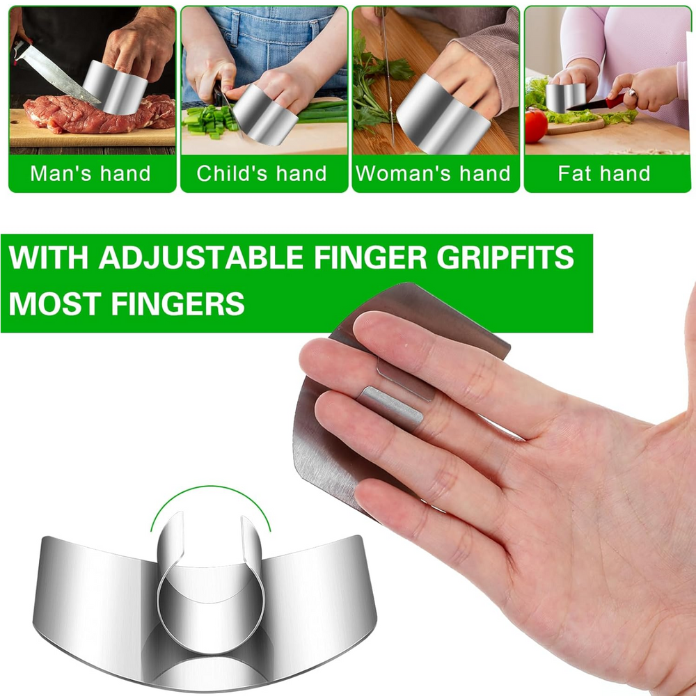 Finger Guard for Cutting Kitchen Storage Organizer Solution