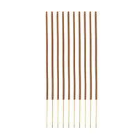 Unlit Styleva Agarbatti sticks arranged neatly, highlighting their 40cm length.