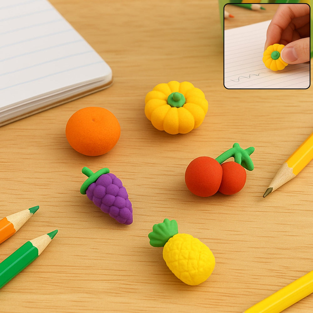 Fancy Erasers for Kids Home Organization Storage Solution