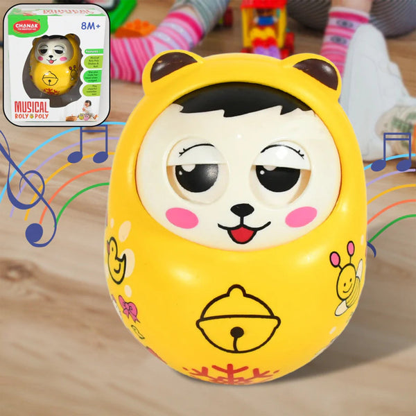 Musical Roly Poly Toy – Wobbling Doll for Babies | Aditi