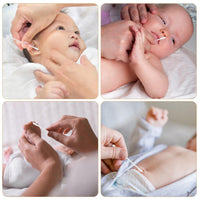 Baby Cotton Swabs – Ultra-Soft Double-Tip Safety, 200 Pc Your Brand
