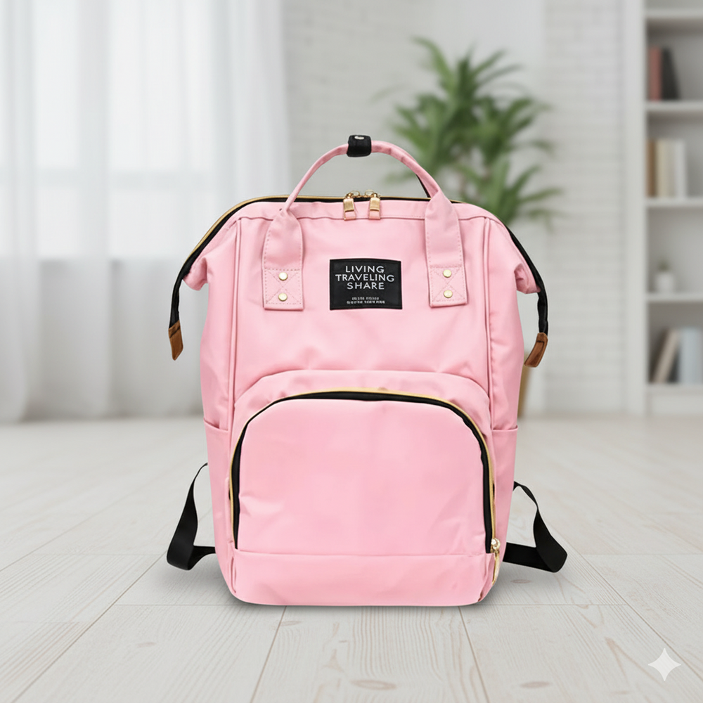 Diaper Bag Backpack – Large Capacity, Multipurpose | Tots Basics Your Brand