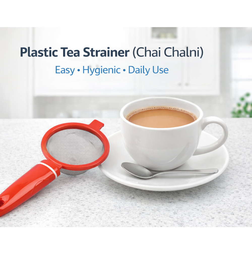 Plastic Chai Chalni Home Organization Storage Solution Storage