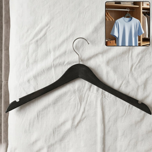 Premium Cloth Hanger Ð Durable Non-Slip with Metal Hook for Wardrobe