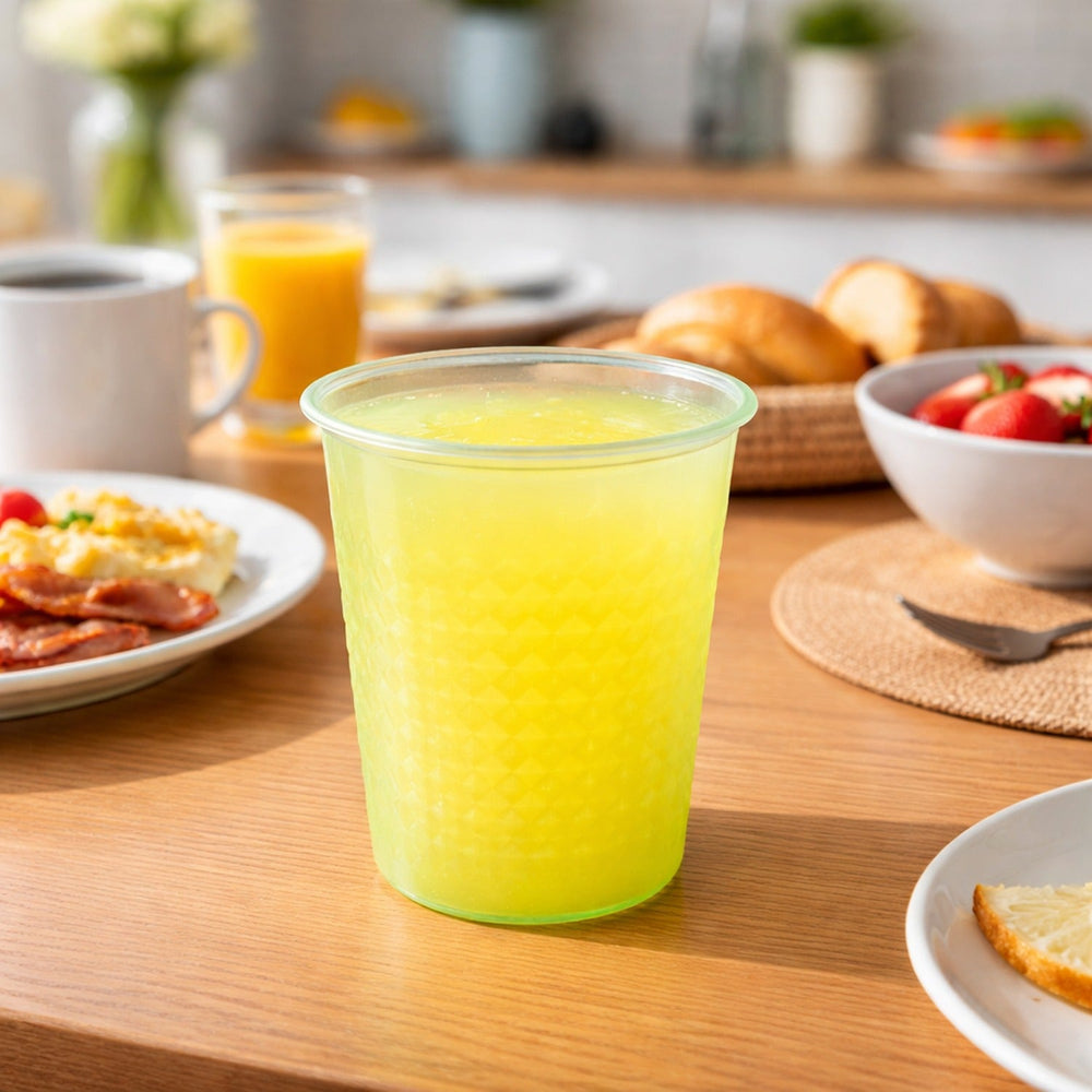 Plastic Drinking Glass 200 ML Home Organization Storage Solution