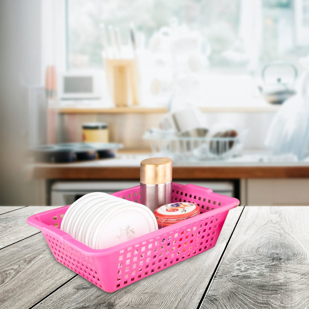Cane Fruit Basket Kitchen Storage Organizer Solution Storage