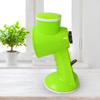 Stable vacuum silicon suction base ensuring secure grip for the vegetable slicer.