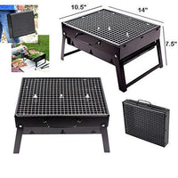Siplix charcoal grill displayed open, highlighting its simple setup.