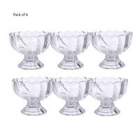 Full view of the six-piece dessert bowl set, showcasing all individual serving bowls.