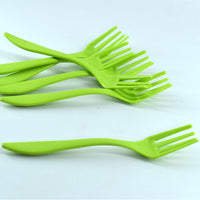 Plastic Serving Fork Set 6pc Home Organization Storage Solution