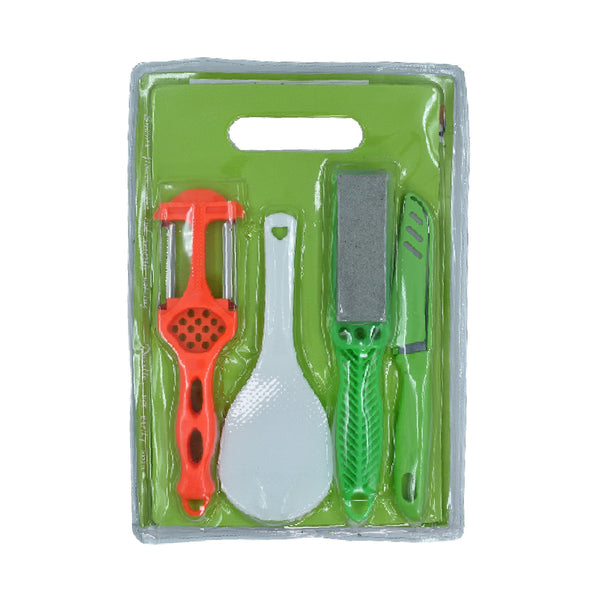 Chopping Board with Knife Set Kitchen Storage Organizer Solution