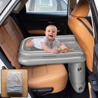 Inflatable Travel Air Bed Mattress for Car Back Seat Kids Baby (1 Set) Your Brand