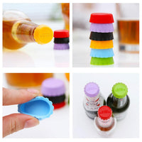 Silicone Bottle Caps Home Organization Storage Solution Storage
