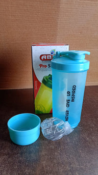 Premium Gym Shaker Bottle from Own Hydrate with an ergonomic grip.