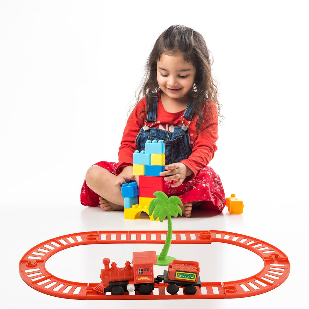 Mini Train Set for Kids Home Organization Storage Solution