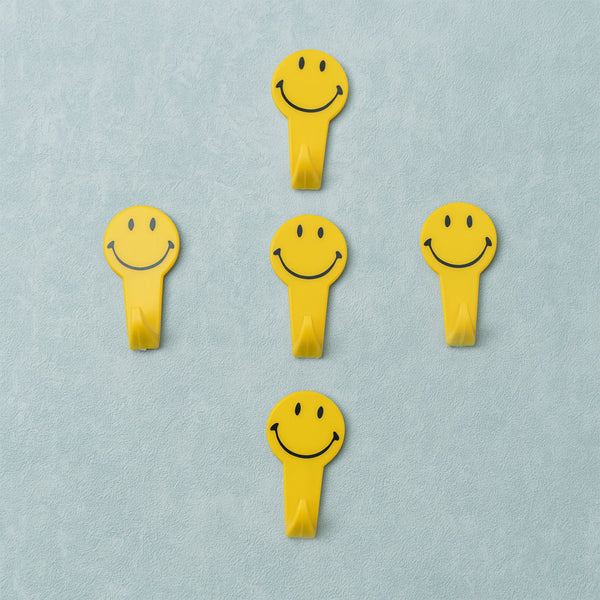 Self Adhesive Hooks (5 Pcs) – Strong Wall Mount | GlimmerHome