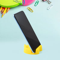 Apple-Shaped Mobile Stand with Pen Holder – Dual Function Desk Organizer Your Brand