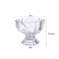 Complete dessert bowl set beautifully arranged on a modern table setting.