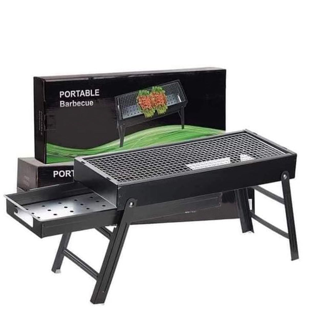 Portable Charcoal BBQ Grill Portable Travel Essential Organizer