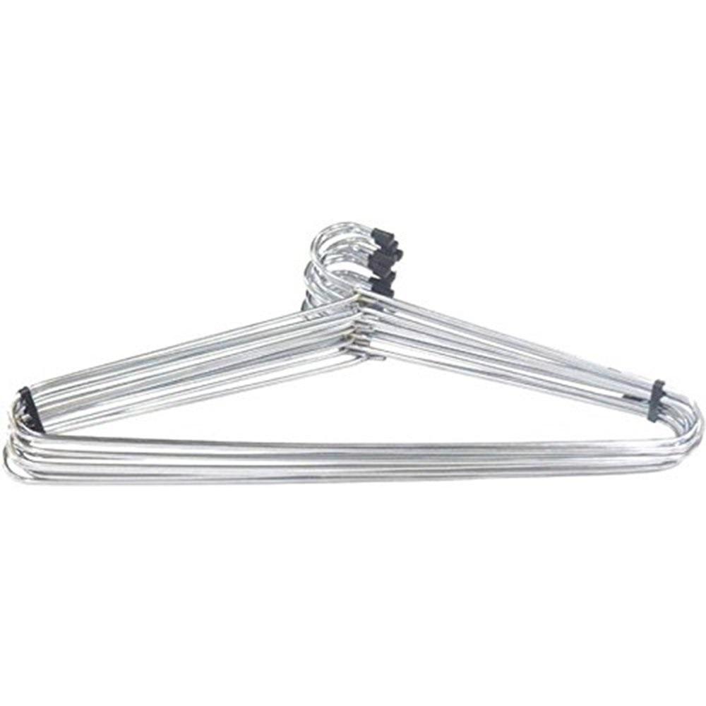 Stainless Steel Cloth Hanger (Set of 12) Bedroom Organization Furniture Storage